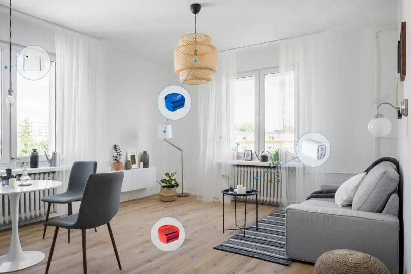 Shelly BLU Gateway - bramka Bluetooth łącząca kompatybilne urządzenia Shelly BLU z siecią Wi-Fi